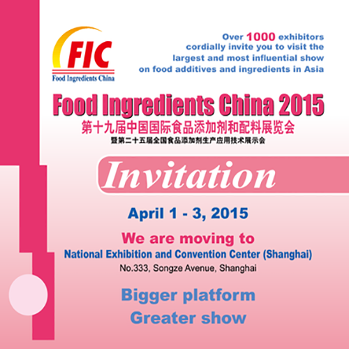 Food Ingredients China 2015